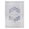 World Rug Gallery Transitional Bohemian Weather Resistant Indoor/Outdoor Area Rug 5' x 7' Blue 4029BLUE5X7 - alternate 2